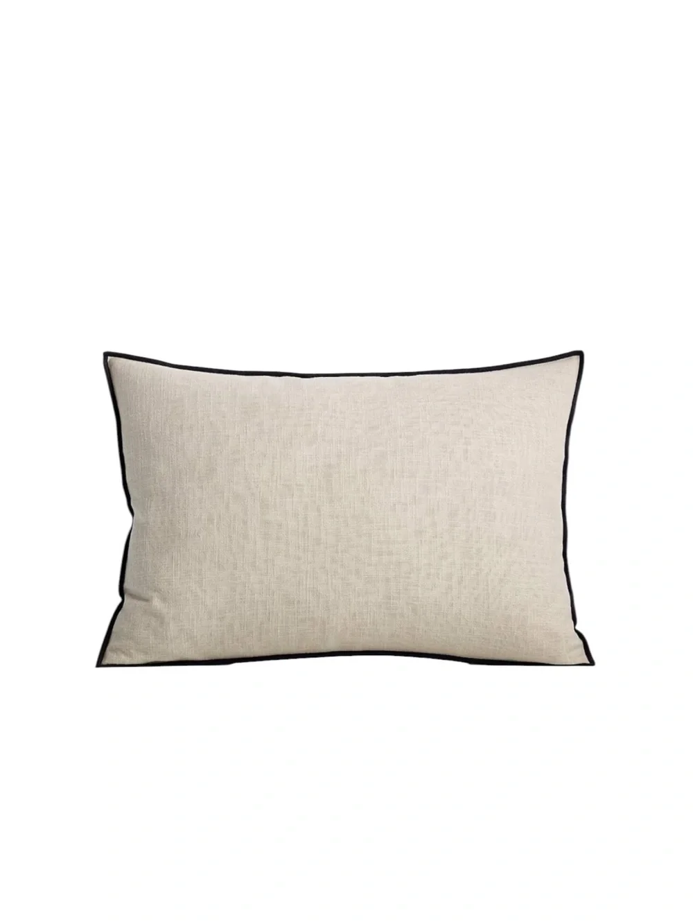 Crate & Barrel Ori Moonbeam Cotton Throw Pillow Cover 22” x 15”